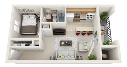 Unit 151B 151B floor plan